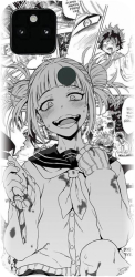 Husa din silicon compatibila cu Google Pixel 5a - model Anime Himiko Toga 