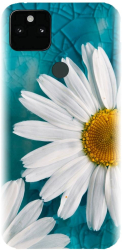Husa din silicon compatibila cu Google Pixel 5a - model Flower Power 