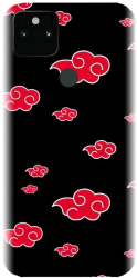 Husa din silicon compatibila cu Google Pixel 5a - model Naruto Shippuden Rinnegan 
