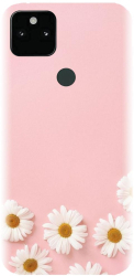 Husa din silicon compatibila cu Google Pixel 5a - model Pink 101 