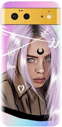 Husa din silicon compatibila cu Google Pixel 6 - model Fan Art Billie 