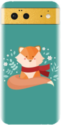 Husa din silicon compatibila cu Google Pixel 6 - model Winter Fox 