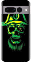 Husa din silicon compatibila cu Google Pixel 7 Pro - model Pirate Skull 