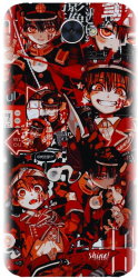 Husa din silicon compatibila cu Huawei Enjoy 7 Plus - model Anime Red 