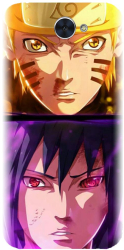 Husa din silicon compatibila cu Huawei Enjoy 7 Plus - model Naruto Uzumaki 2