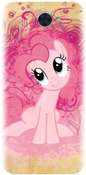 Husa din silicon compatibila cu Huawei Enjoy 7 Plus - model Pinkie pie 