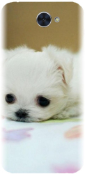 Husa din silicon compatibila cu Huawei Enjoy 7 Plus - model Puppies 001 