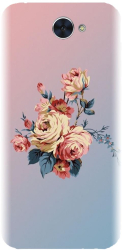 Husa din silicon compatibila cu Huawei Enjoy 7 Plus - model Roses 