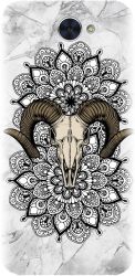 Husa din silicon compatibila cu Huawei Enjoy 7 Plus - model Tatoo Art Goat 