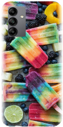 Husa din silicon compatibila cu Samsung Galaxy A13 5G - model Colorful Ice Cream 