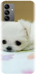 Husa din silicon compatibila cu Samsung Galaxy A13 5G - model Puppies 001 