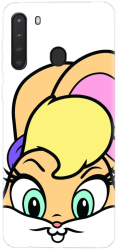 Husa din silicon compatibila cu Samsung Galaxy A21 - model Lola Bunny 