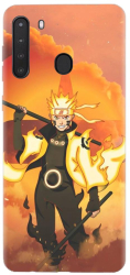Husa din silicon compatibila cu Samsung Galaxy A21 - model Naruto Uzumaki 