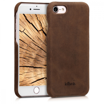 Husa pentru Apple iPhone 8 / iPhone 7 / iPhone SE 2 Piele naturala Maro 39345.05 