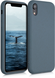 Husa pentru iPhone XR Fibre vegetale Albastru 49105.202 