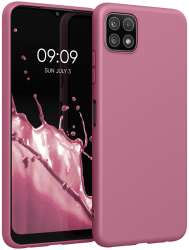 Husa pentru Samsung Galaxy A22 5G Silicon Roz 55245.167 