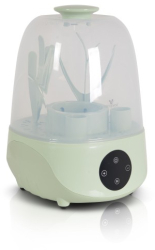 Sterilizator Electric Cangaroo Bottle Verde Capacitate 6 Biberoane Cu Functie Sterilizare Uscare Si Gatit Cu Abur 