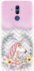 Husa din silicon compatibila cu Huawei Mate 20 Lite - model Aesthetic Unicorn 