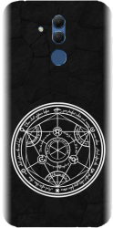 Husa din silicon compatibila cu Huawei Mate 20 Lite - model Anime Transmutation Circle 