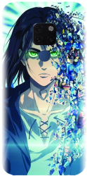 Husa din silicon compatibila cu Huawei Mate 20 - model Anime Aot CSR 1300 