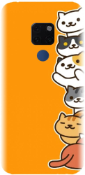 Husa din silicon compatibila cu Huawei Mate 20 - model Cat Tower 
