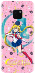 Husa din silicon compatibila cu Huawei Mate 20 - model Sailor Moon 