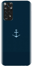 Husa din silicon compatibila cu Xiaomi Redmi Note 11 4G Global model 2201117 - model Blue Navy A 