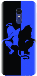 Husa din silicon compatibila cu Xiaomi Redmi Note 4X - model Angel Devil 