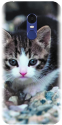 Husa din silicon compatibila cu Xiaomi Redmi Note 4X - model Animal Cat 