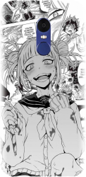 Husa din silicon compatibila cu Xiaomi Redmi Note 4X - model Anime Himiko Toga 