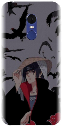 Husa din silicon compatibila cu Xiaomi Redmi Note 4X - model Anime Itachi Uchiha 