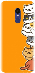 Husa din silicon compatibila cu Xiaomi Redmi Note 4X - model Cat Tower 