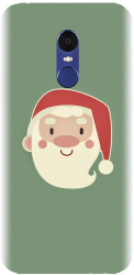 Husa din silicon compatibila cu Xiaomi Redmi Note 4X - model Cute Santa Claus 