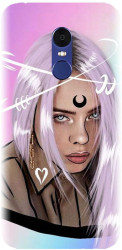 Husa din silicon compatibila cu Xiaomi Redmi Note 4X - model Fan Art Billie 