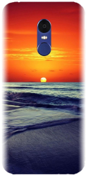 Husa din silicon compatibila cu Xiaomi Redmi Note 4X - model Ocean Sunset 