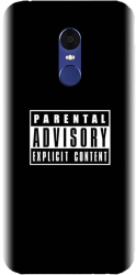 Husa din silicon compatibila cu Xiaomi Redmi Note 4X - model Parental Advisory 