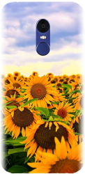 Husa din silicon compatibila cu Xiaomi Redmi Note 4X - model Sunflowers 