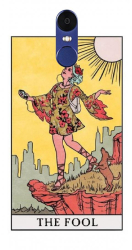 Husa din silicon compatibila cu Xiaomi Redmi Note 4X - model Tarot The Fool Clasic 