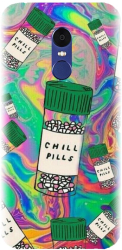 Husa din silicon compatibila cu Xiaomi Redmi Note 4X - model Trippy Pills 