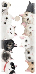 Husa din silicon compatibila cu Xiaomi Redmi Note 5A Prime - model Cat Party 