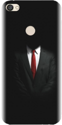 Husa din silicon compatibila cu Xiaomi Redmi Note 5A Prime - model Mystery Man In Suit 