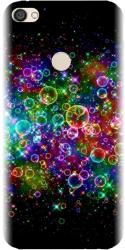 Husa din silicon compatibila cu Xiaomi Redmi Note 5A Prime - model Rainbow Colored Soap Bubbles 