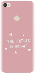 Husa din silicon compatibila cu Xiaomi Redmi Note 5A Prime - model The Future Is Bright 