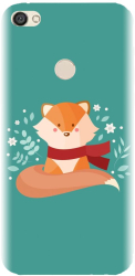 Husa din silicon compatibila cu Xiaomi Redmi Note 5A Prime - model Winter Fox 