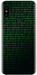 Husa din silicon compatibila cu Xiaomi Redmi Note 6 Pro - model Binary Code 