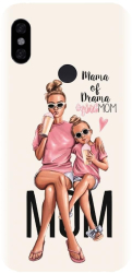 Husa din silicon compatibila cu Xiaomi Redmi Note 6 Pro - model Mama 