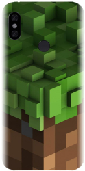 Husa din silicon compatibila cu Xiaomi Redmi Note 6 Pro - model Minecraft 
