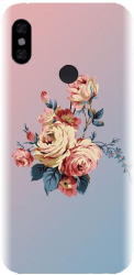 Husa din silicon compatibila cu Xiaomi Redmi Note 6 Pro - model Roses 