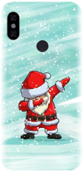 Husa din silicon compatibila cu Xiaomi Redmi Note 6 Pro - model Santa Dance 