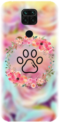 Husa din silicon compatibila cu Xiaomi Redmi Note 9 - model Animal Love 